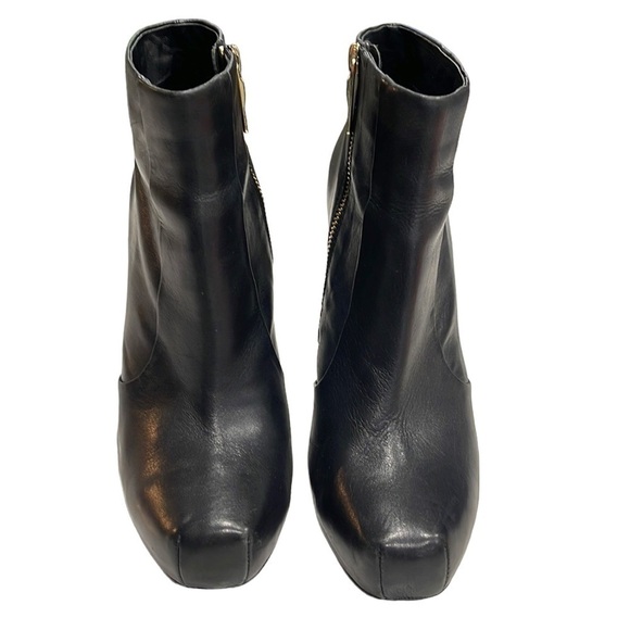 House of Harlow 1960 Leslie Platform Bootie Black SZ 9 - Picture 4 of 11